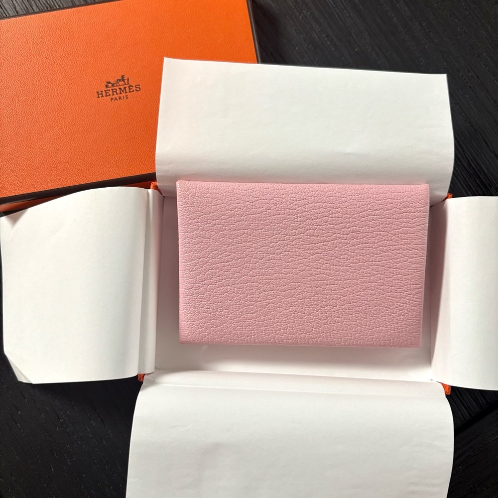 Hermes Rose Sakura Calvi